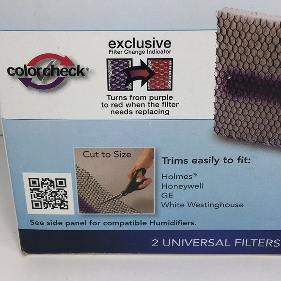 Sunbeam Cool Mist Humidifier Universal Filter Holmes Honeywell 2 Pk Arm & Hammer - Picture 6 of 12